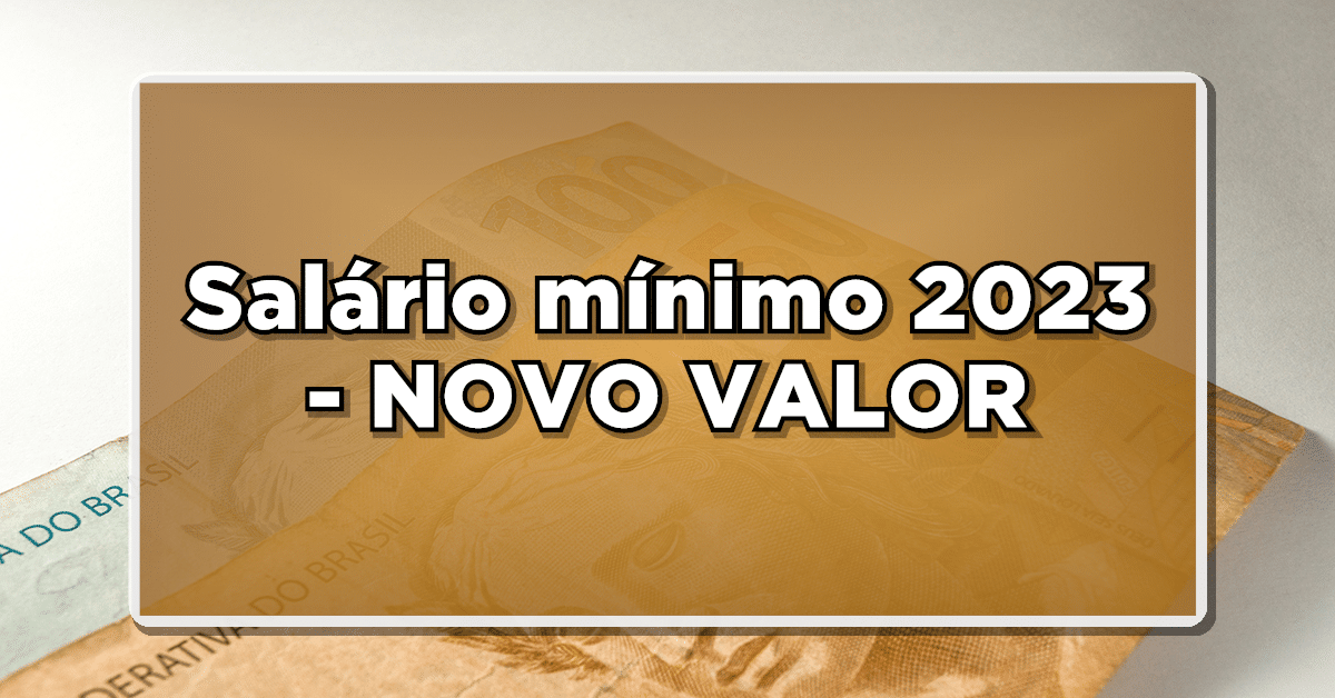 salário mínimo 2023