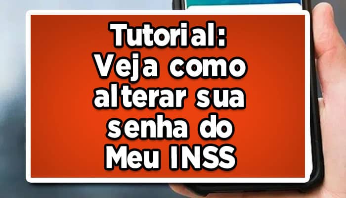 como alterar senha meu inss
