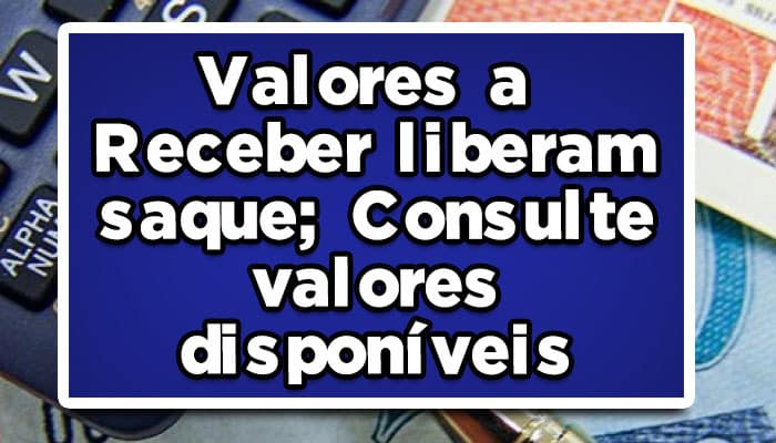 sistema valores a receber