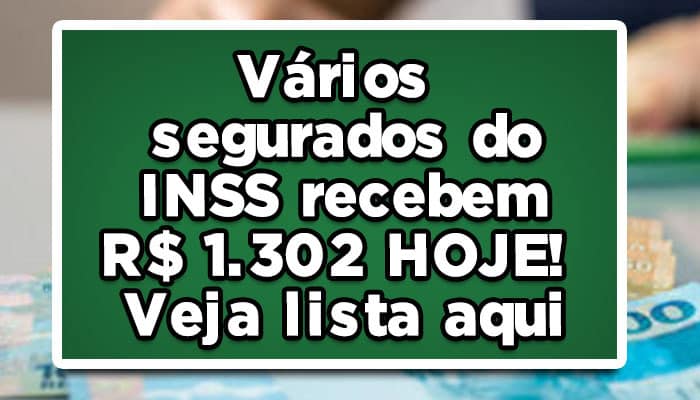 inss recebem hoje