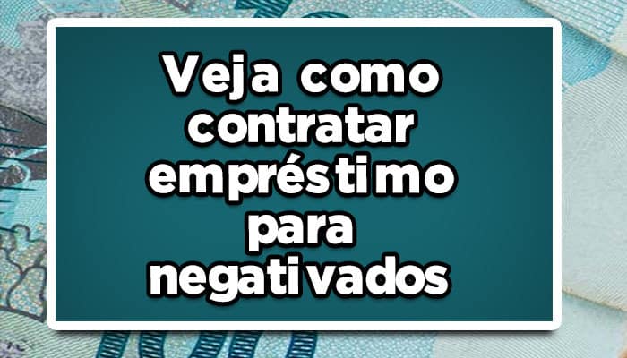 Empréstimo para negativado