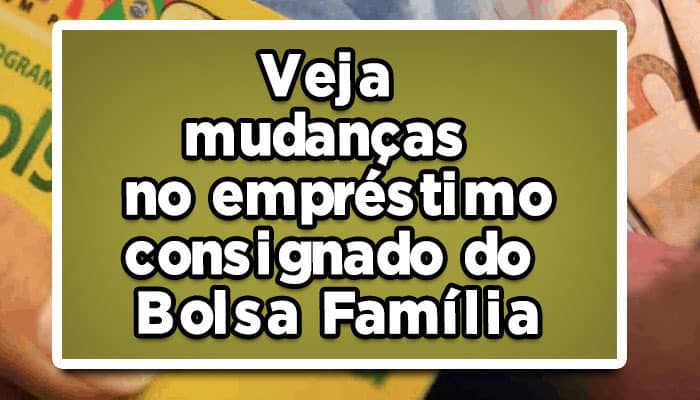 empréstimo consignado do Bolsa Família