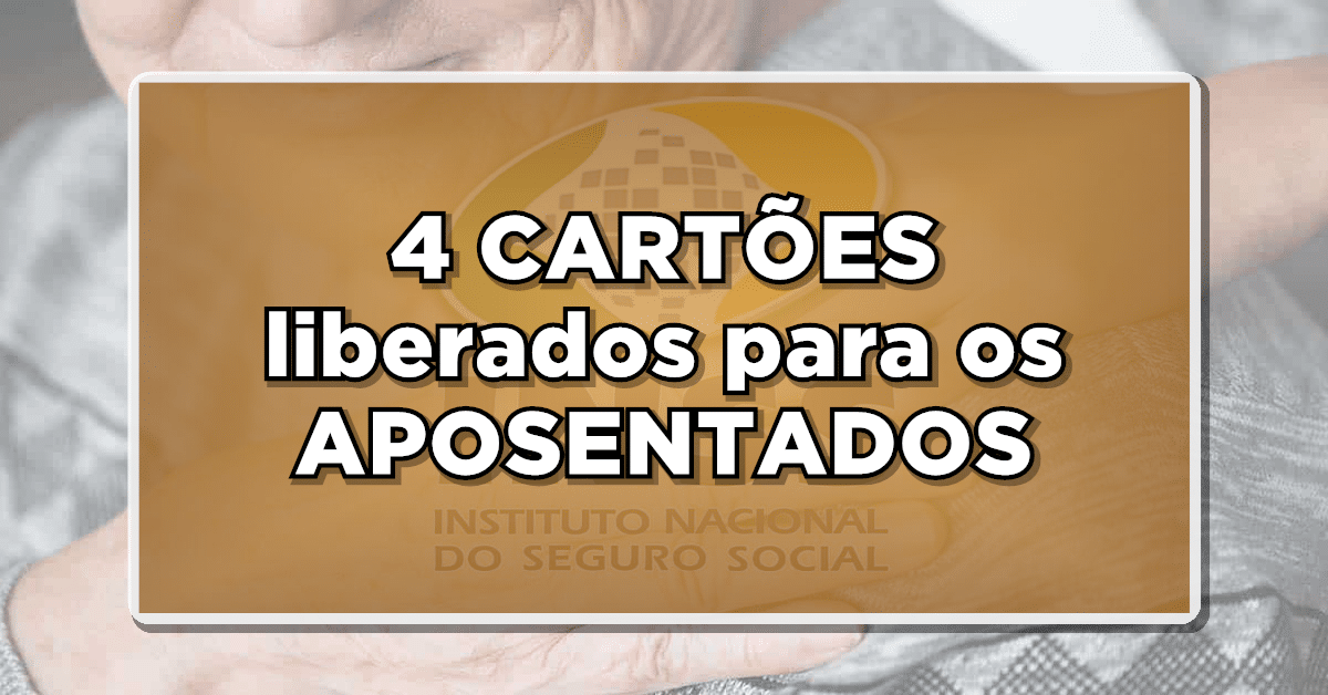 cartão para aposentados