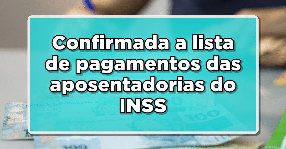 aposentadorias do INSS
