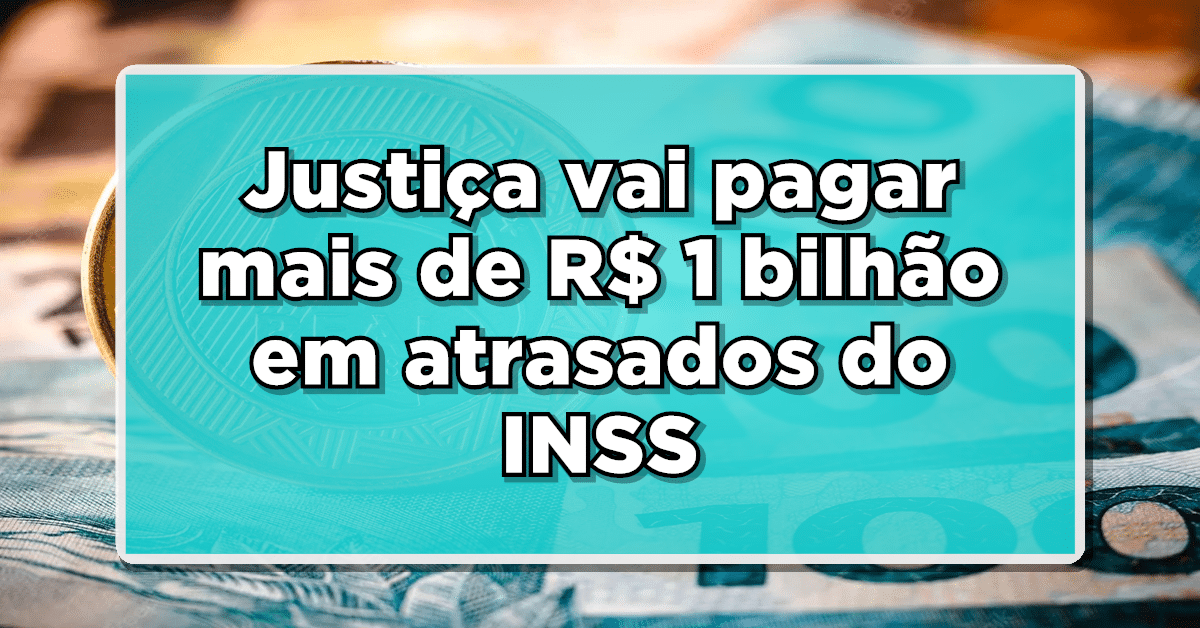 O CJF (Conselho da Justiça Federal) autorizou o pagamento de R$ 1,007 bilhão para saldar os valores atrasados a aposentados e pensionistas que saíram vitoriosos nas ações contra o INSS (Instituto Nacional do Seguro Social) referentes à concessão ou revisão do benefício.