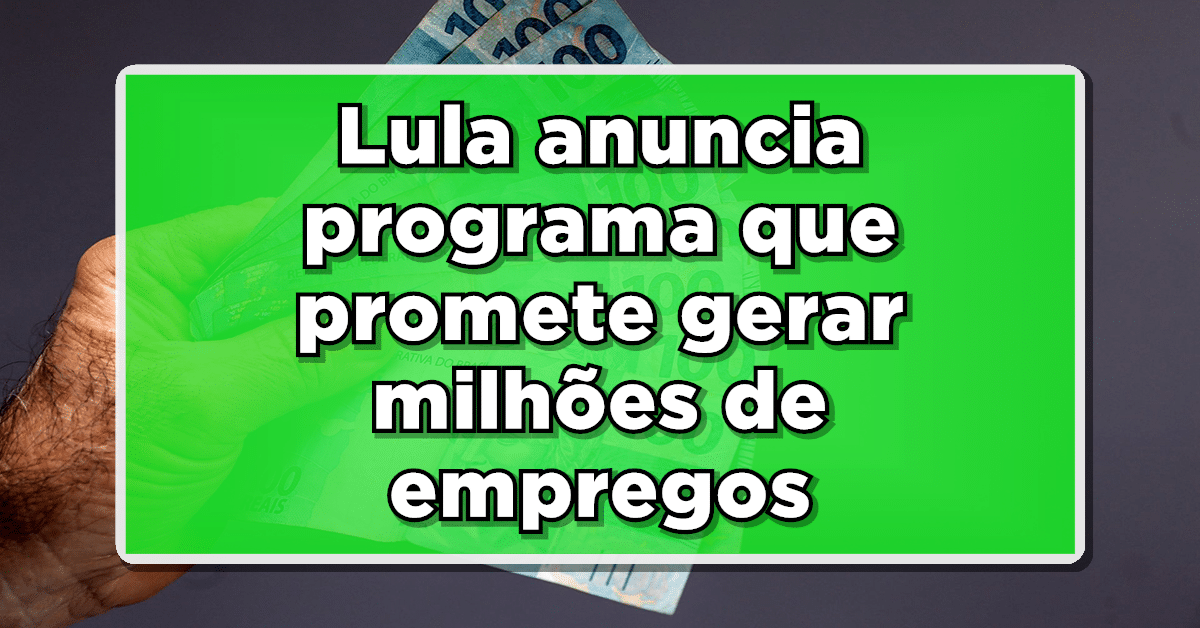 Durante os 100 primeiros dias do governo de Lula, foi lançado um novo Programa de Aceleração do Crescimento (PAC), que tem como objetivo gerar milhões de empregos até o final de 2023. O PAC é formado por seis eixos estruturais, que abrangem áreas como transporte, infraestrutura social, inclusão digital e conectividade, infraestrutura urbana, acesso à água e transição energética.