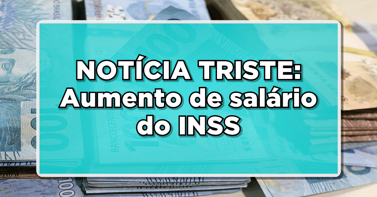 aumento de salário do inss
