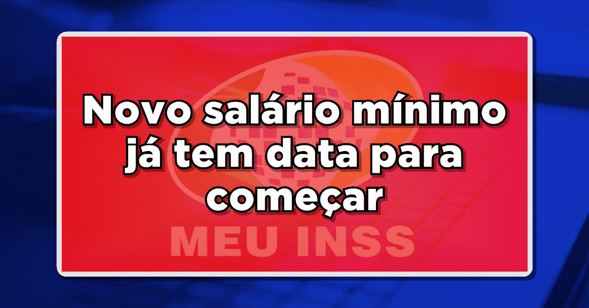Novo salário mínimo