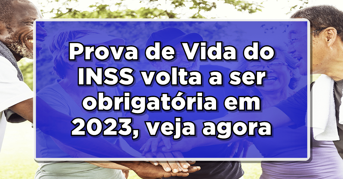 prova de vida INSS