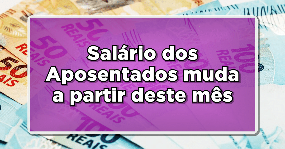 salário dos aposentados