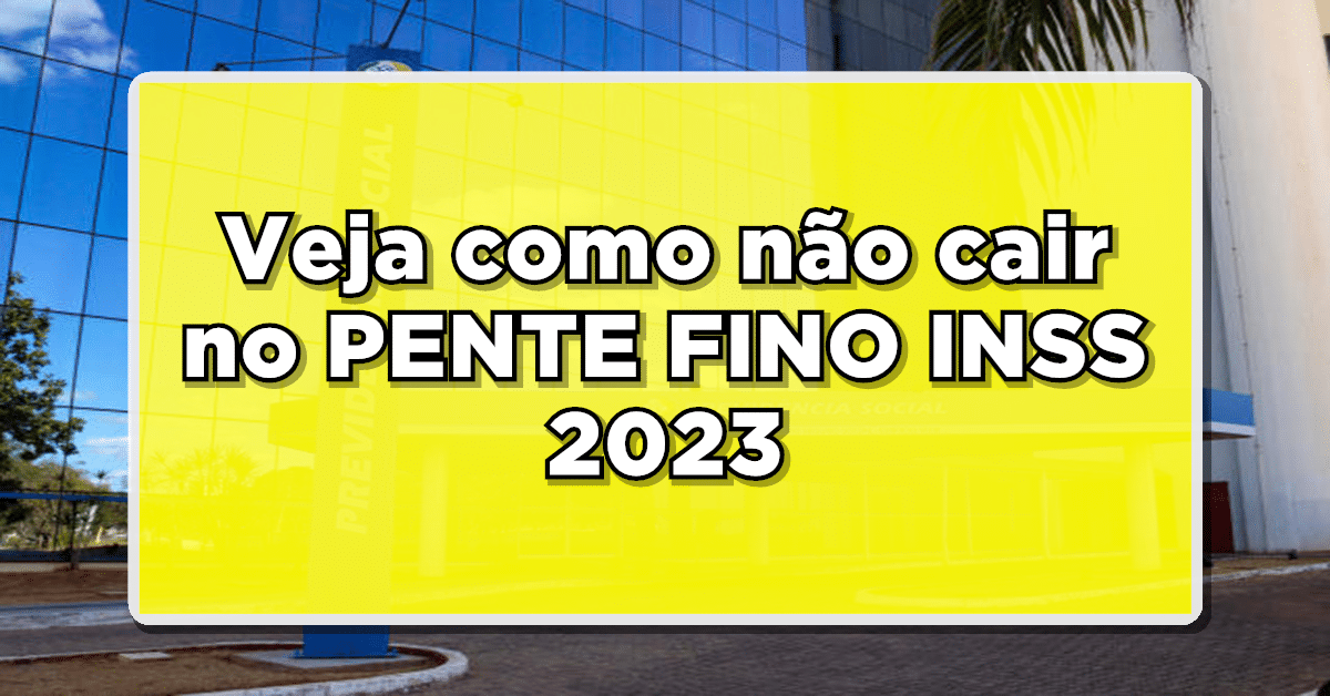 Pente fino INSS 2023