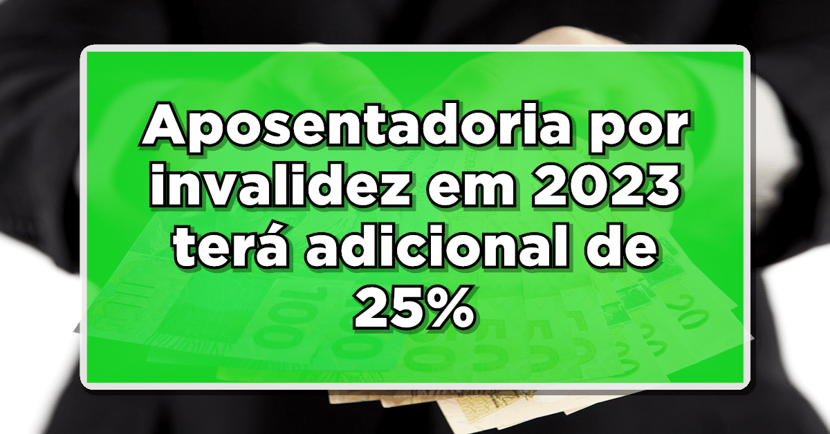 Confira o aumento da aposentadoria por invalidez
