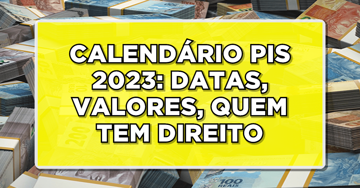 Calendário PIS 2023