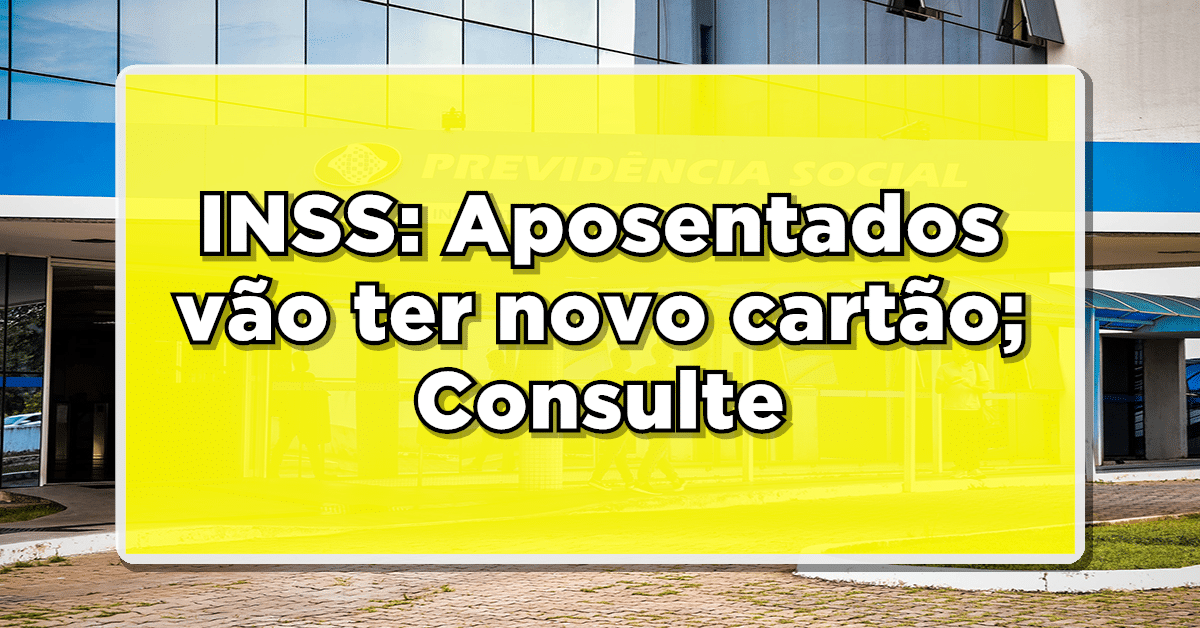 cartão INSS