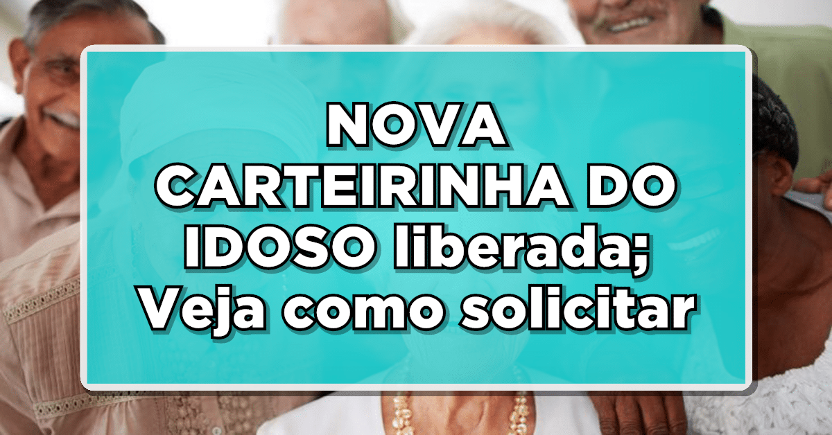 carteirinha do idoso