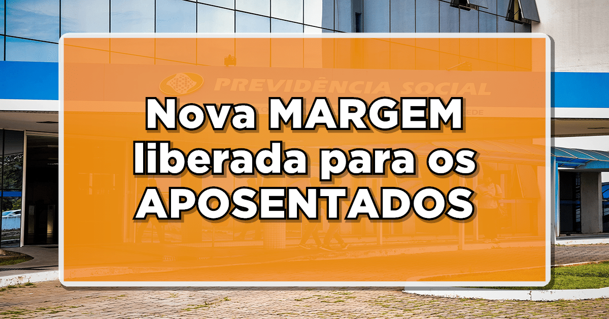 margem para os aposentados