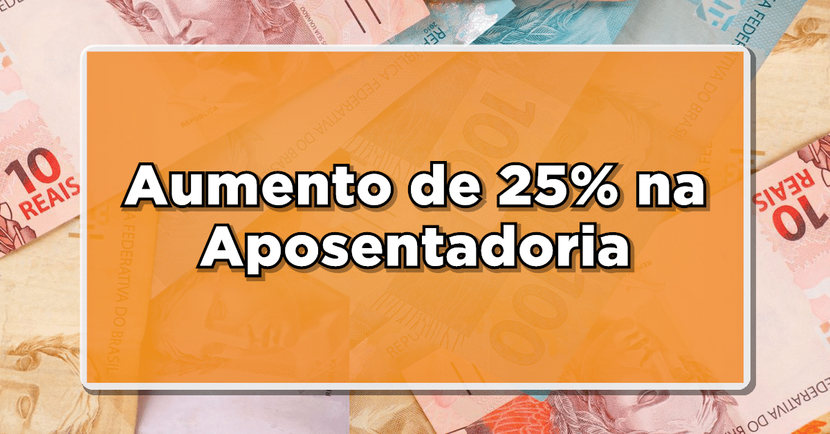 Aumento de 25% na aposentadoria por invalidez