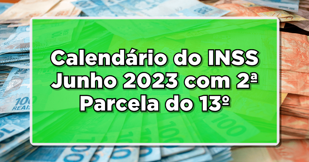 calendário INSS junho 2023