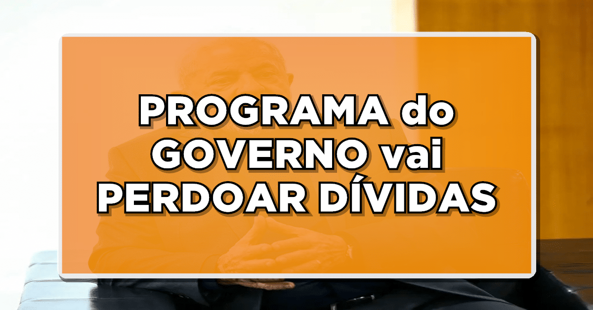PERDÃO DAS DÍVIDAS