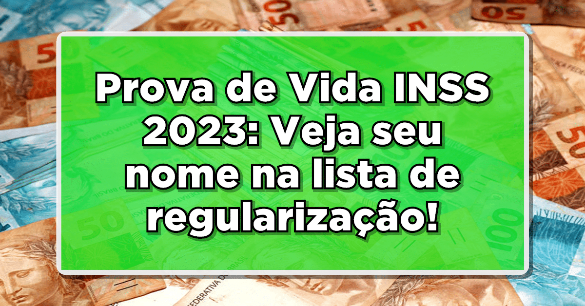 prova de vida inss