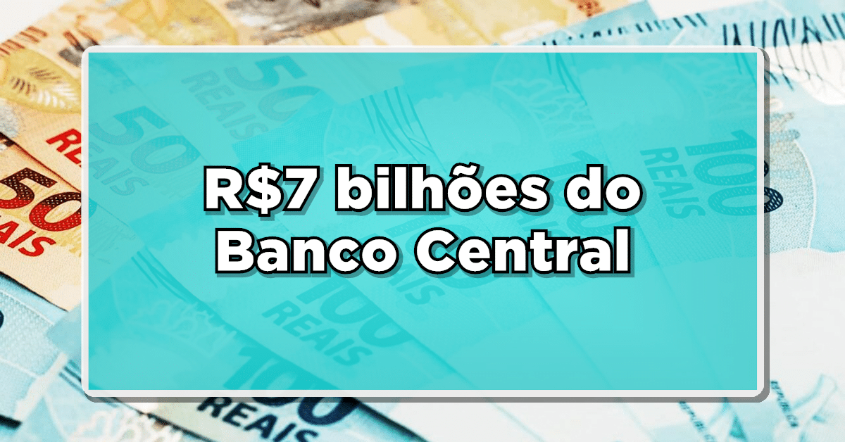 dinheiro esquecido banco central