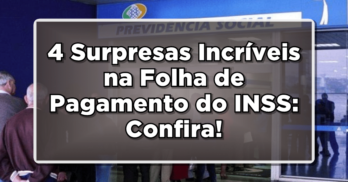 Beneficiários terão novidades na folha de pagamento do INSS no próximo mês.