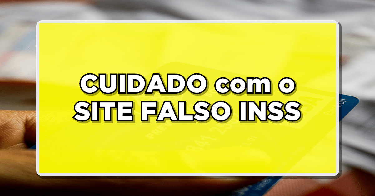 SITE FALSO INSS