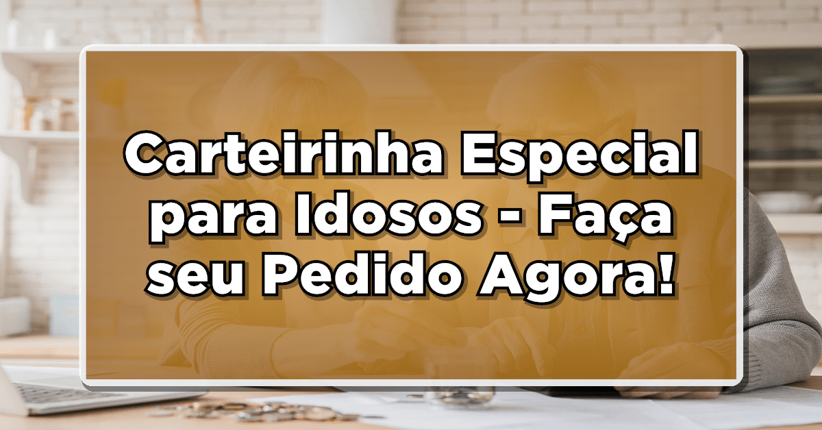 carteirinha idoso