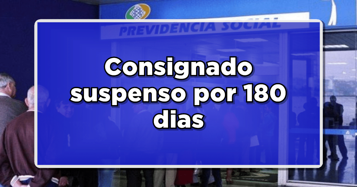 empréstimo consignado suspenso
