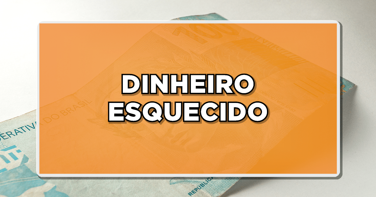 dinheiro esquecido