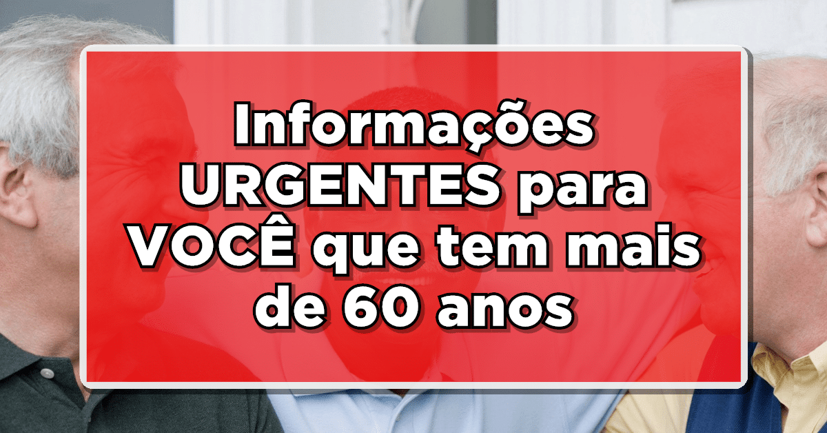 idosos com mais de 60anos