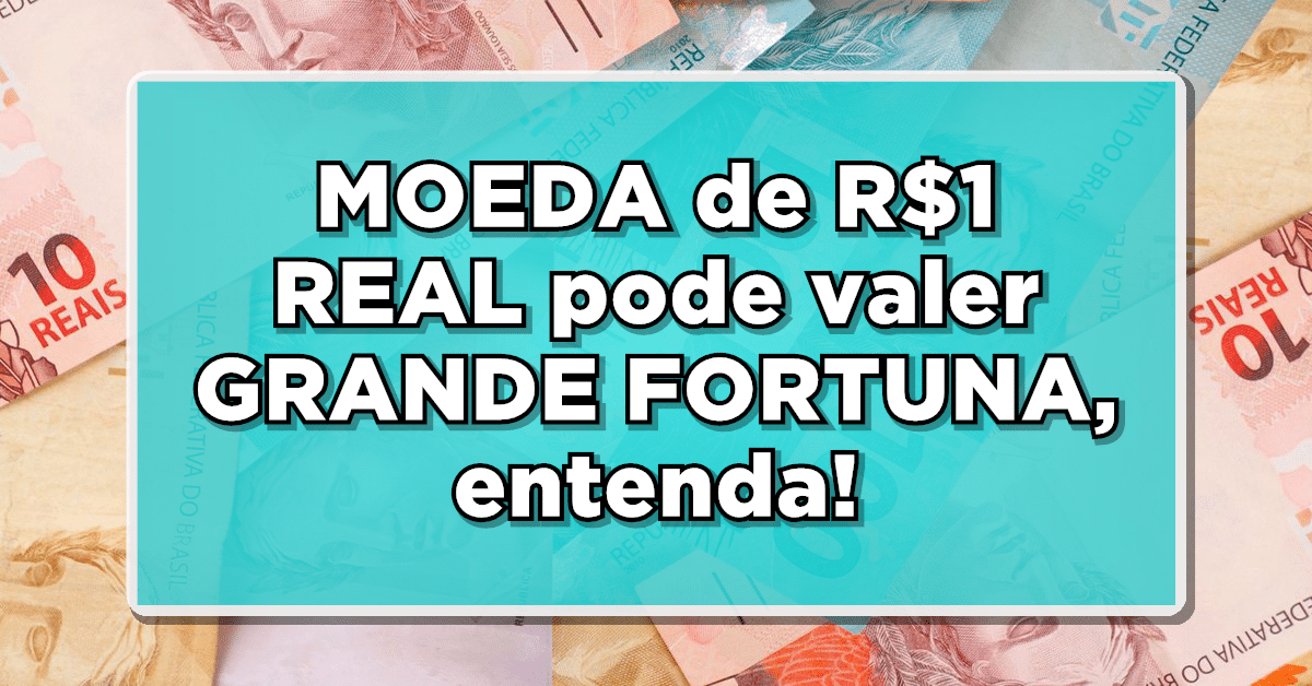 moeda de 1 real