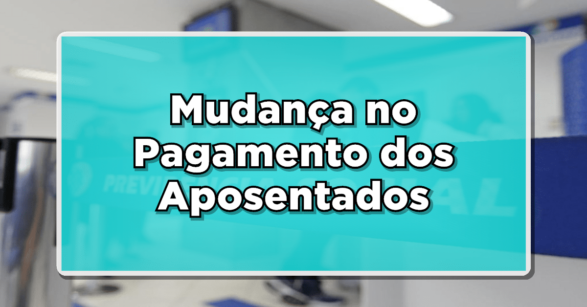 Pagamento dos aposentados