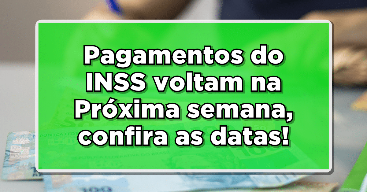pagamentos INSS