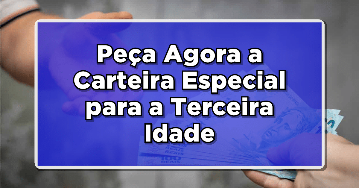 O Governo Federal, por meio da Secretaria Nacional de Assistência Social, disponibilizou uma nova carteirinha para idosos, trazendo vantagens significativas para aqueles que a utilizarem. Portanto, confira abaixo como solicitar essa carteirinha e quais benefícios ela oferece.