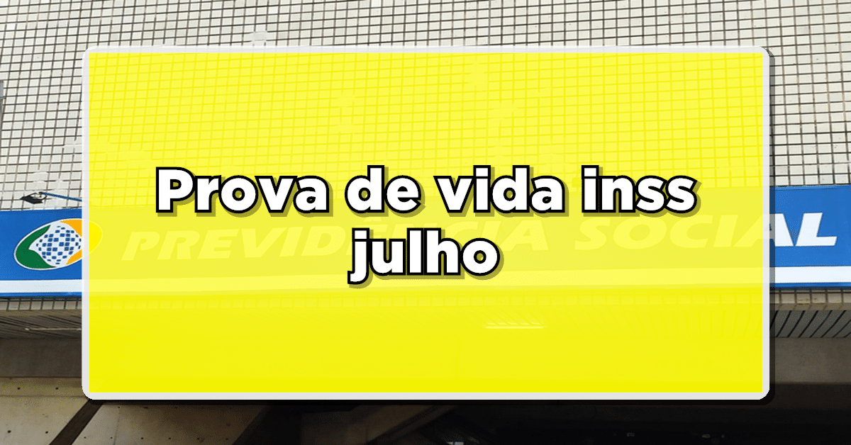 Prova de vida INSS