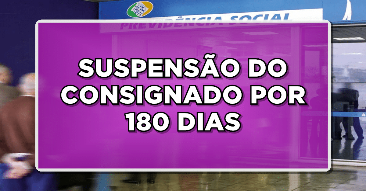 suspensão do consignado