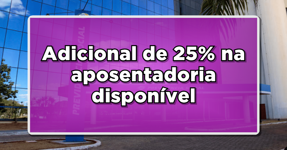 adicional aposentadoria