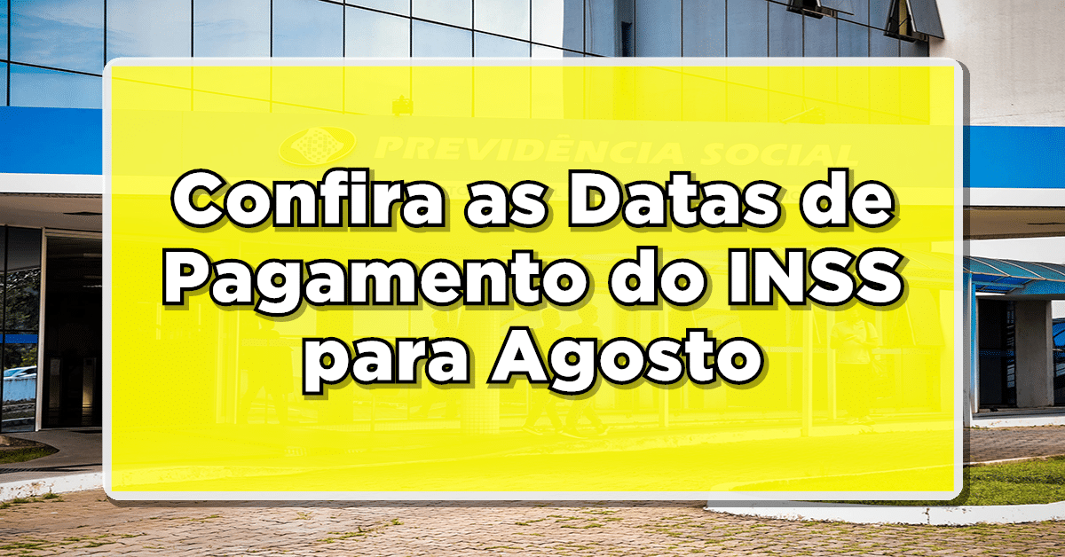 Saiba quando retirar pagamento do INSS.