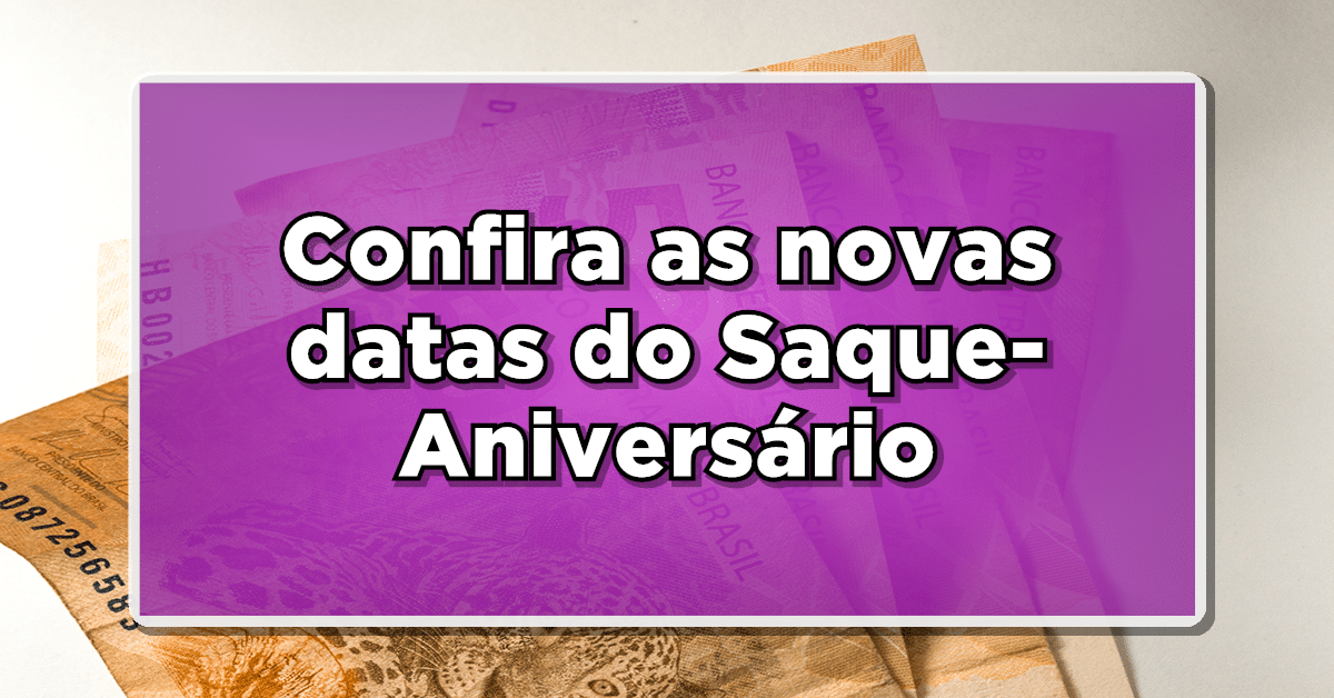 O saque-aniversário do FGTS é liberado anualmente, abrangendo diferentes datas ao longo do ano, mas cada titular tem apenas alguns meses para realizar o saque.