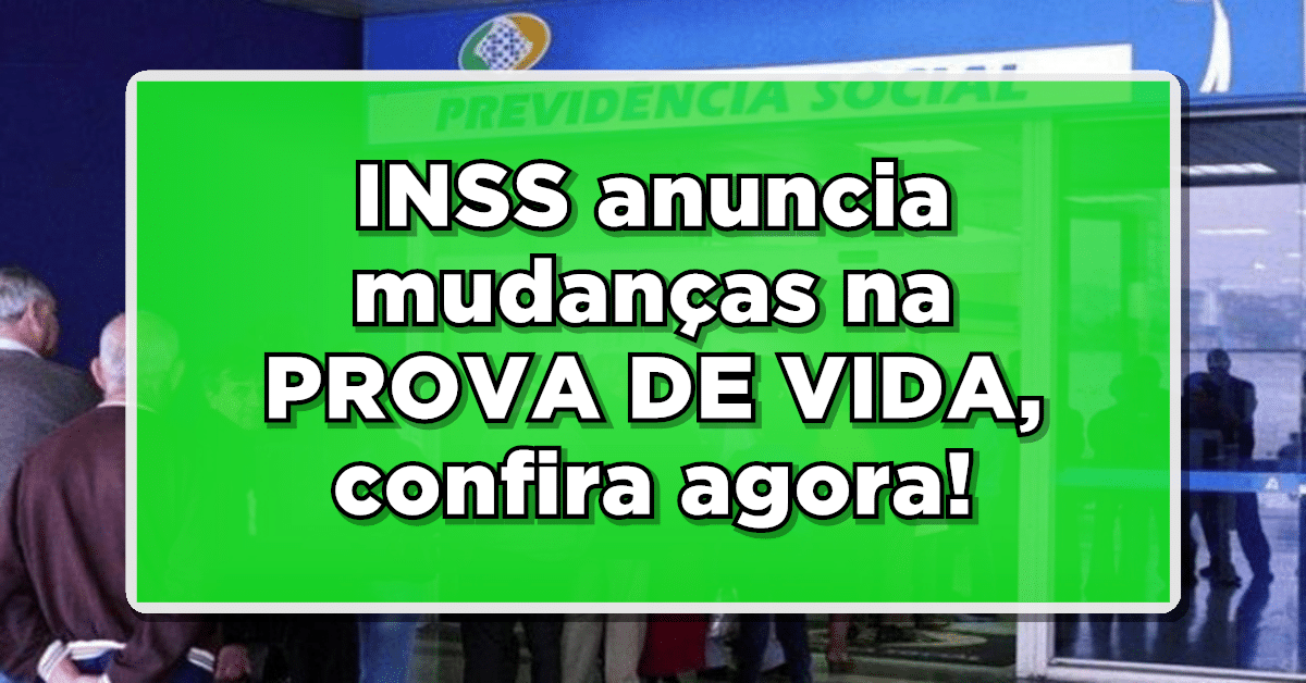 prova de vida inss