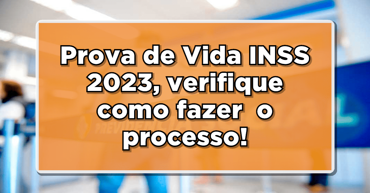 prova de vida inss