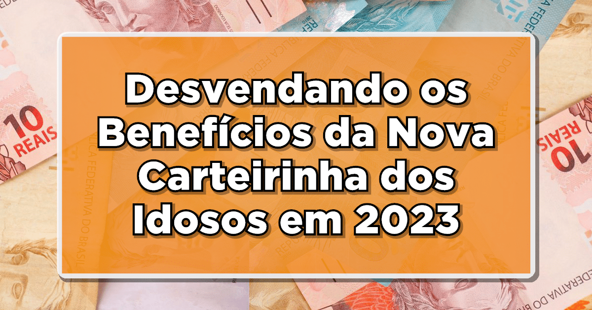 Neste artigo, exploramos as vantagens da nova Carteirinha dos Idosos para 2023, que oferece descontos e facilidades exclusivas para brasileiros com 60 anos ou mais. Discutimos como solicitar o documento de forma simples e conveniente, sem a necessidade de sair de casa. Além disso, destacamos a importância da atualização periódica e como a carteirinha pode melhorar a qualidade de vida da terceira idade. Não perca a oportunidade de aproveitar os benefícios legais disponíveis e solicite a sua Carteirinha dos Idosos hoje mesmo.