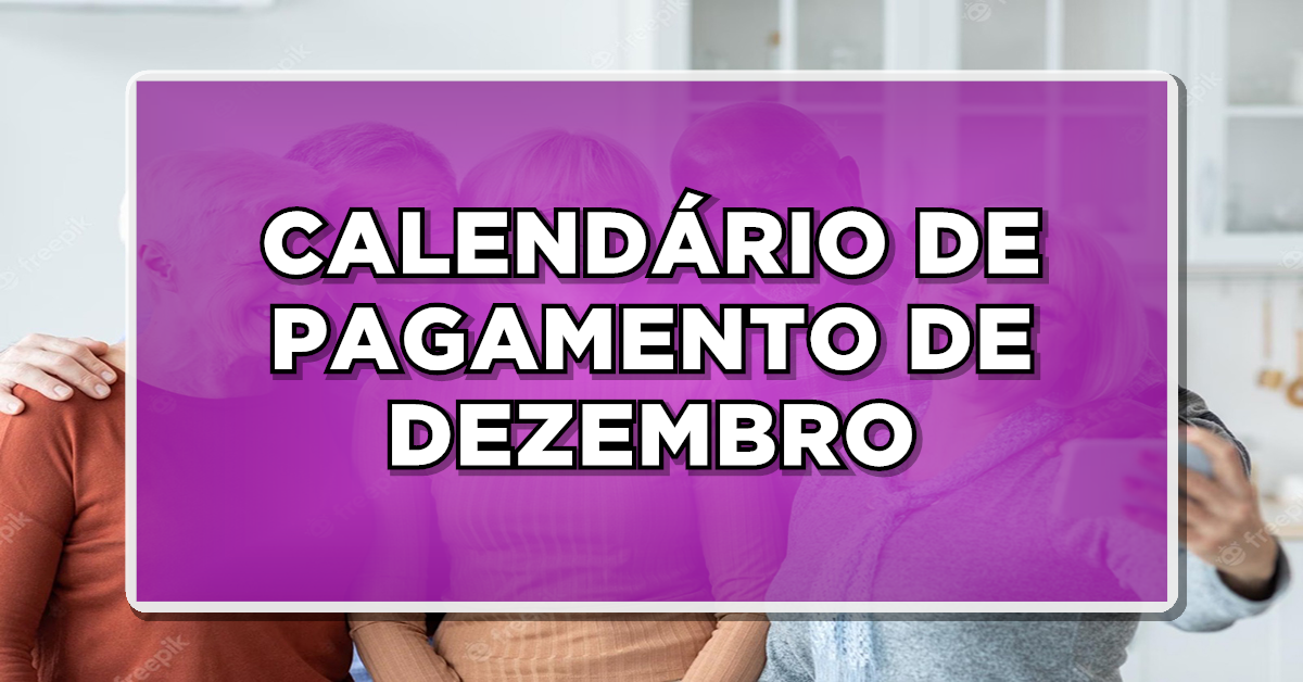 calendário INSS de dezembro