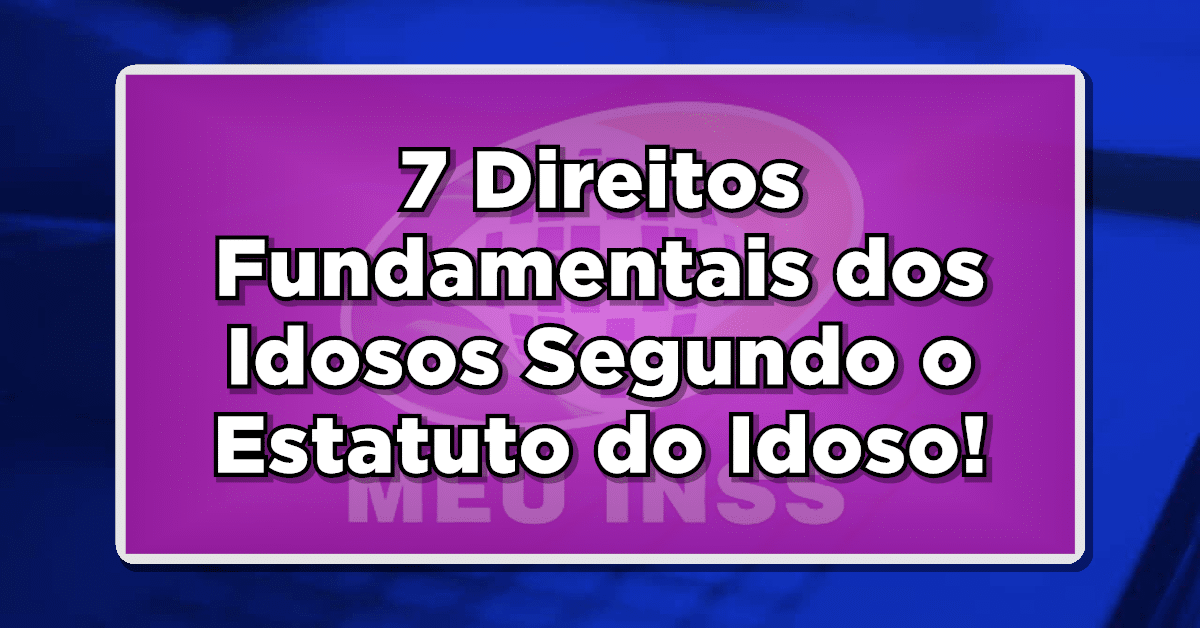 7 Direitos Fundamentais dos Idosos Segundo o Estatuto do Idoso no Brasil