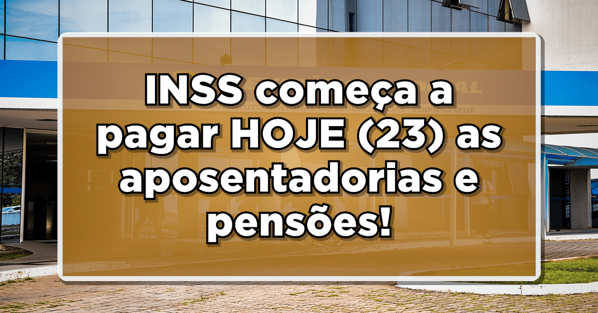 INSS começa a pagar as aposentadorias e pensões de fevereiro
