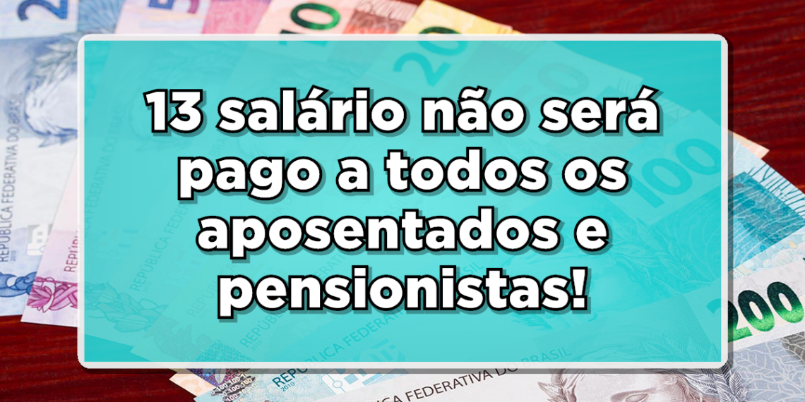 Descubra na lista a seguir quem não recebe o pagamento do 13 salário do INSS.