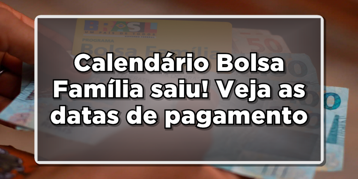 Descubra quando você recebe em abril, no calendário de pagamentos do Bolsa Família de 2024.