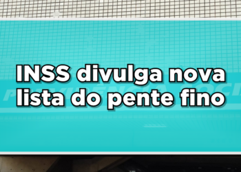 INSS planeja novo pente fino.
