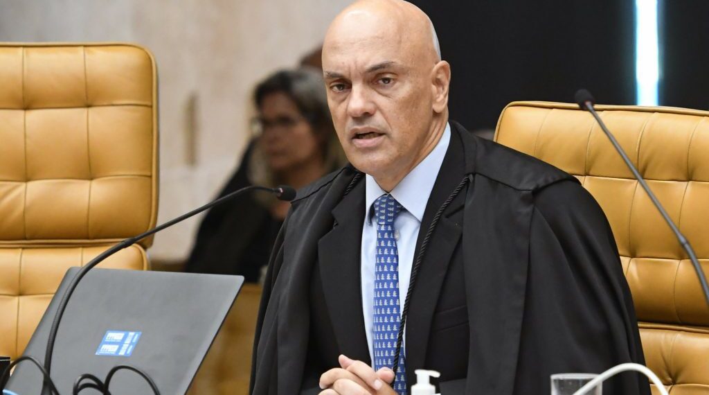 imagem do ministro Alexandre de Moraes que anulou a revisão da vida toda
